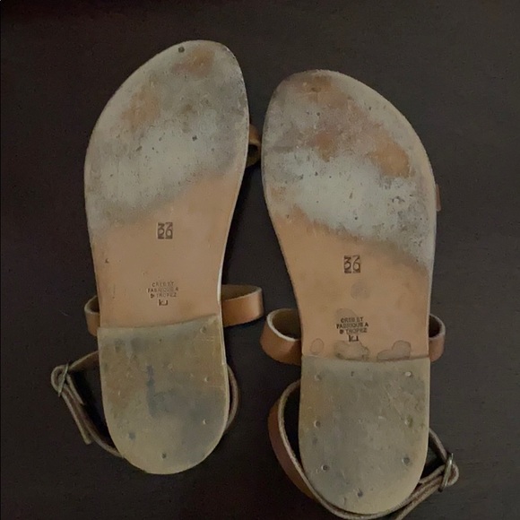 K. Jacques Zébra print sandals. 36 - Picture 3 of 5